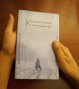 Edición chilena de La Antártica empieza aquí.