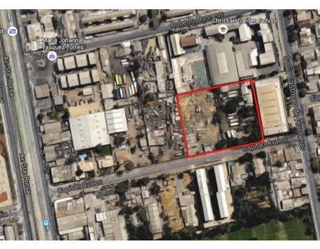 Terreno donde vivirán las familias del comité. El lugar fue expropiado por el Minvu luego de que los antiguos dueños quisieran venderlo a una empresa española, que impediría la construcción de las viviendas.