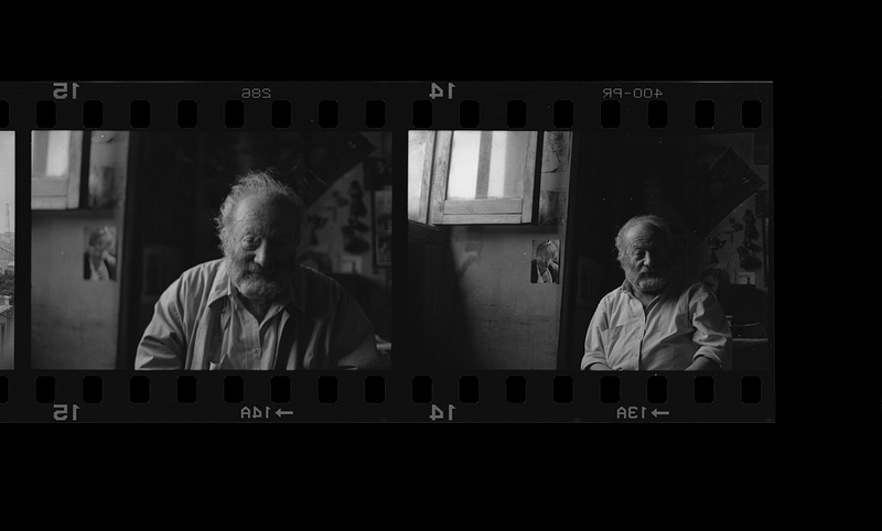 Fotos de Samir Nazal tomadas por Marcel Gonnet. Gentileza: Benjamín Labatut.