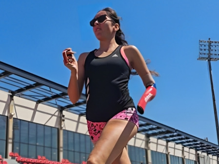 Amanda Cerna, velocista paralímpica: “El deporte es todo para mí, es mi pasión, es mi estilo de vida. Vivo y respiro atletismo”