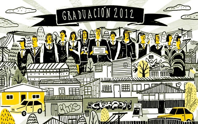 La graduación de los que sobran